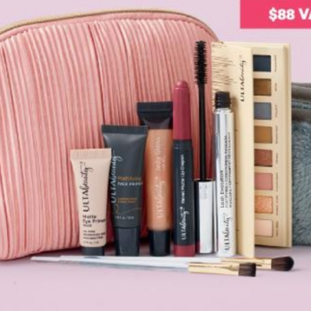 ULTA Cosmetics Bundle + Pouch